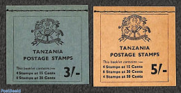 Tanzania 1965 Independence 2 Booklets, Mint NH, Stamp Booklets - Ohne Zuordnung