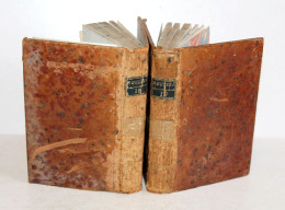 OEUVRES COMPLETES DE JJ. ROUSSEAU TOME 18 & 19, THEATRE, TOME 1 + 2 COMPLET 1793 / LIVRE ANCIEN XVIIIe SIECLE (1303.130) - 1701-1800