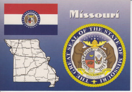 Missouri  The Great Seal Of The State Of Missouri Salus Populi Suprema Lex Esto United We Stand Divided We Fall US.CM 2 - Sonstige & Ohne Zuordnung