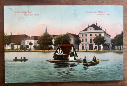 Mulhouse Partie Au Canal -Verlag Kuntz Sulz - A Circulé Le 26/07/1913 - Mulhouse