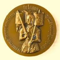 Médaille Maison Natale De Jeanne D'Arc Domrémy-la-Pucelle 1977 + Boite D'origine - Otros & Sin Clasificación