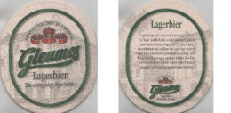 5002974 Bierdeckel Oval - Gleumes Lagerbier - Beer Mats
