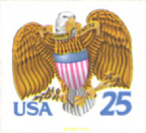 248409 MNH ESTADOS UNIDOS 1989 AGUILA - …-1845 Prefilatelia