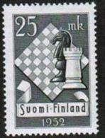 1952 Finland, Chess Olympics ** - Ongebruikt