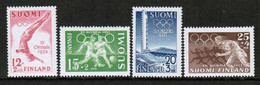 1951-2 Summer Olympics In Helsinki 1952, MNH. - Neufs