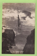 OLD PHOTO POSTCARD - SHIPPING - WRECK OF THE ' SARAH JANE ' APRIL 12TH 1924 - Voiliers