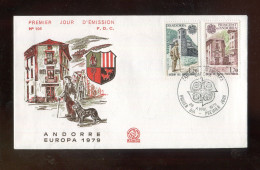 "ANDORRA (fr.)" 1979, Mi. 297/298 "CEPT" FDC (L2170) - FDC