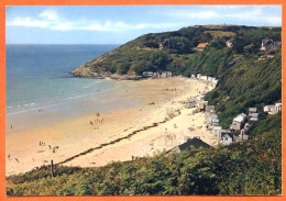 50 CARTERET La Plage De La Potinière Vers Les Rochers Du Cap Carte Vierge TBE - Carteret