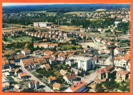 88 NOMEXY Vue Générale Aérienne 1  Usine Gare CIM Carte Vierge TBE - Nomexy