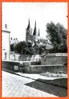 91 DOURDAN  Eglise Vue Du Puit Des Champs Carte Vierge TBE - Dourdan