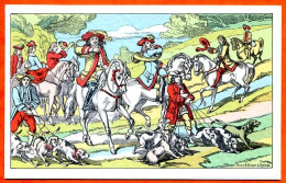 CP IMAGE D'EPINAL Chasse à Courre  Chiens Chevaux Illustrateur Carte Vierge TBE - Ohne Zuordnung