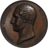 Belgique, Médaille, Léopold Ier, Académie De Médecine, 1841, Bronze - Sonstige & Ohne Zuordnung