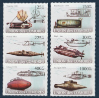 2008 Comoro Islands Submarines Set (** / MNH / UMM) - Sottomarini