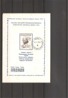 Tchécoslovaquie ( Commémoratif De 1964 à Voir) - Brieven En Documenten
