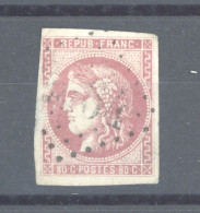 France  :  Yv  49  (o) - 1870 Emission De Bordeaux