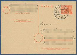 Berlin 1952 Bauwerke Rathaus Schöneberg Postkarte P 12 I Gebraucht (X41057) - Postales - Usados