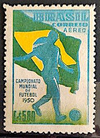 A 76 Brazil Stamp Football World Cup Soccer Flag 1950 - Otros & Sin Clasificación