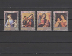 Dominica 2003 Paintings Correggio, Titian, Christmas Set Of 4 MNH - Religion