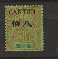 1903 MH Canton Yvert 23 - Nuovi