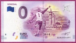 0-Euro XERU 29 2018 SENEGAL - FUSSBALL WM - Pruebas Privadas