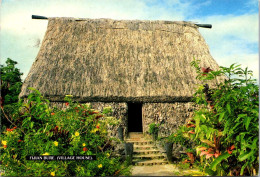 3-6-2024 (11) Fiji (posted To Australia) Fijian Bure (Village House) - Figi