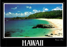 3-6-2024 (11) USA (posted To Australia) Hawaii Beach In Waimea Bay - Oahu
