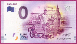 0-Euro XERU 04 2018 S-11 XOX  !!! ENGLAND - FUSSBALL WM - Private Proofs / Unofficial