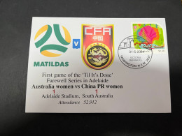 3-6-2024 (12) Football (Australia Women 1 Vs China Wonen 1) In Adelaide Stadium - SA - Australia (31-5-2024) - Otros & Sin Clasificación