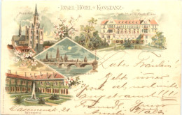 Konstanz - Insel Hotel - Litho - Konstanz