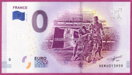 0-Euro XERU 02 2018 FRANCE - SIEGERSCHEIN FUSSBALL WM - Essais Privés / Non-officiels