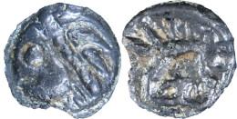 Gaule - Leuques - Potin à La Tête D'indien Au Gros Oeil - 75-50 BC - LT.9078 - 20-191 - Galle