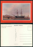 BARCOS SHIP BATEAU PAQUEBOT STEAMER [ BARCOS # 05330 ] - MUSEU DA MARINHA BRIGUE PEDRO NUNES - Traghetti