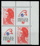 FRANKREICH 1985 Nr 2510AIZf-VB1 Postfrisch VIERERBLOCK X62532E - Neufs