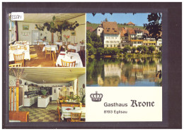 GRÖSSE 10x15cm - EGLISAU - GASTHAUS KRONE - TB - Eglisau