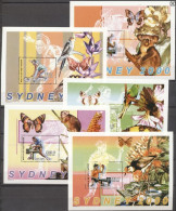 Niger 2000, Olympic Games In Sydney, Tennis, Tennis Table, Butterflies, Birds, Orchids, 5BF - Zomer 2000: Sydney