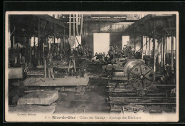 CPA Rive-de-Gier, Usine Des Étangs, Ajustage Des Blindages  - Rive De Gier