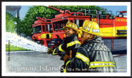 Cayman Islands 2012 75c Fire Department Booklet Unmounted Mint. - Iles Caïmans