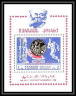 137 - Sharjah MNH ** Mi Bloc N° 44 A Jeux Olympiques (olympic Games) Mexico 68 Cote 9 Euros - Sharjah