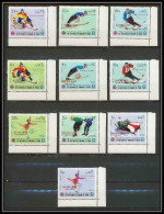 135b - Yemen Royaume MNH ** Mi N° 464 / 473 A Overprint Gold Medal Jeux Olympiques (olympic Games) GRENOBLE 68 Hockey - Hiver 1968: Grenoble