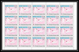 132d - Yemen Royaume MNH ** Mi N° 498 A Jeux Olympiques (olympic Games) Escrime Feuille Complète (full Sheet) Fencing - Escrime
