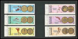 223 - YAR (nord Yemen) MNH ** Mi N° 761 / 766 A Jeux Olympiques (olympic Games) Sapporo Gold Médalists Killy Fleming - Invierno 1972: Sapporo
