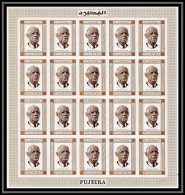 300d - Fujeira MNH ** Mi N°377 B Non Dentelé (Imperf) De Gaulle Feuilles (sheets) - De Gaulle (Général)