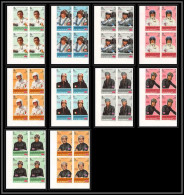 292c - Yemen Kingdom MNH ** Mi N° 633 / 642 B Non Dentelé Imperf Voiture Cars Automobiles Voitures Motocycle Car Racers  - Cars