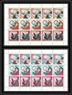 356a - Yemen Kingdom MNH ** Mi N° 153 / 158 A CHURCHILL Feuilles (sheets) - Yemen