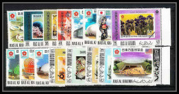 436b Ras Al Khaima MNH ** Mi N° 410 / 425 A Osaka Expo 70 Exposition Universelle Japon Japan  - 1970 – Osaka (Japon)