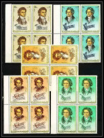 399b - Fujeira MNH ** Mi N° 732 / 736 A Musique (music) Ludwig Van Beethoven Composer Bloc 4 - Fujeira