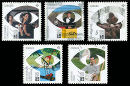 Canada (Scott No.2734-38 - Office National Du Film / 75 / National Film Board) (o) Set Of 5 - Oblitérés