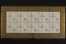 Deutschland, MiNr. 2958, Kleinbogen, Vatikan. Konzil, Postfrisch - Unused Stamps