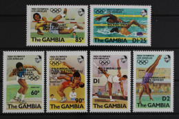 Gambia, Olympiade, MiNr. 576-581, Postfrisch - Gambie (1965-...)