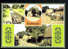 Eichhorst, Kr. Eberswalde, Bootsschleuse, Gasthaus Zur Schorfheide - Autres & Non Classés